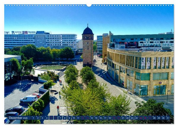 Produktbild: Chemnitz - Stadt der Gegens&auml;tze (Wandkalender 2026 DIN A2 quer), CALVENDO Monatskalender