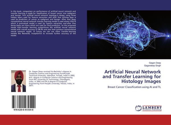 Produktbild: Artificial Neural Network and Transfer Learning for Histology Images