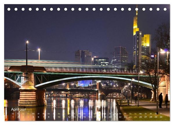 Produktbild: Faszinierendes Frankfurt - Impressionen aus der Mainmetropole (Tischkalender 2027 DIN A5 quer), CALVENDO Monatskalender