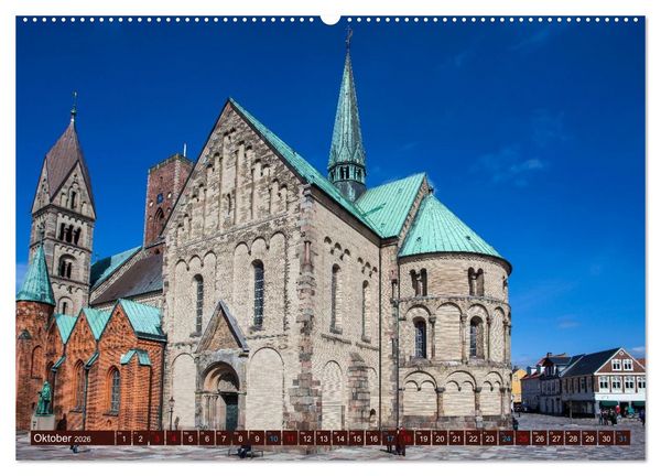 Produktbild: D&auml;nemark - J&uuml;tland & Kopenhagen, Impressionen aus dem hohen Norden (hochwertiger Premium Wandkalender 2026 DIN A2 quer), Kunstdruck in Hochglanz