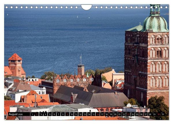 Produktbild: Hansestadt Stralsund (Wandkalender 2026 DIN A4 quer), CALVENDO Monatskalender