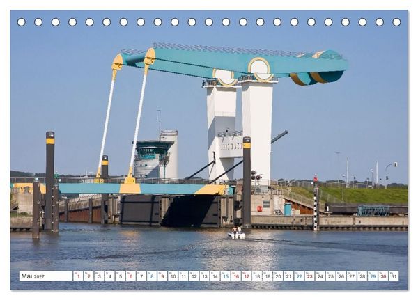 Produktbild: Das Alte Land und die Elbe. Auf dem Weg zur Flussm&uuml;ndung (Tischkalender 2027 DIN A5 quer), CALVENDO Monatskalender