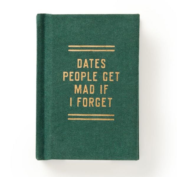 Produktbild: Dates People Get Mad If I Forget Tiny Diary