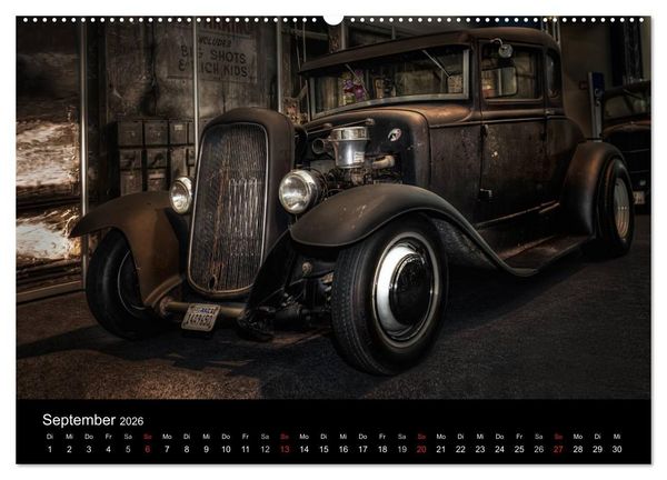 Produktbild: Custom Cars - Autos die begeistern (hochwertiger Premium Wandkalender 2026 DIN A2 quer), Kunstdruck in Hochglanz
