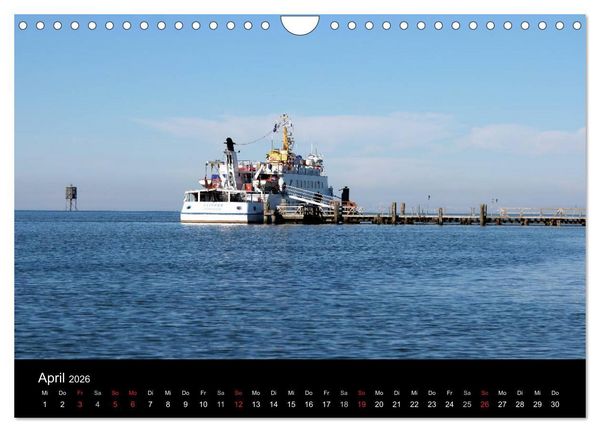 Produktbild: Zeit f&uuml;r... Insel Neuwerk - Kulturlandschaft im Wattenmeer (Wandkalender 2026 DIN A4 quer), CALVENDO Monatskalender