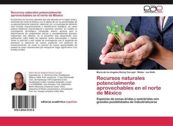 Produktbild: Recursos naturales potencialmente aprovechables en el norte de M&eacute;xico