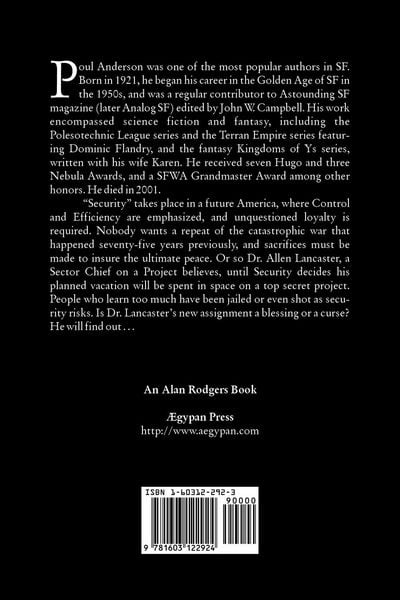 Produktbild: Security by Poul Anderson, Science Fiction, Adventure
