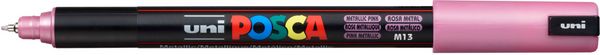Produktbild: Acrylmarker Posca PC-1MR rosa metallic