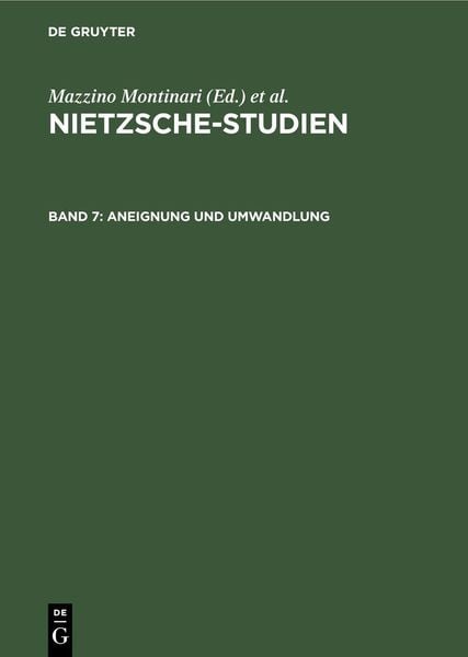 Produktbild: Aneignung und Umwandlung