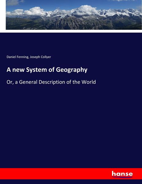 Produktbild: A new System of Geography