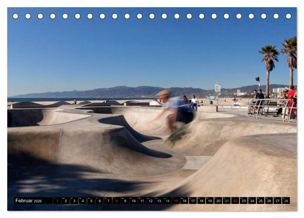Produktbild: Los Angeles - Kalifornien (Tischkalender 2026 DIN A5 quer), CALVENDO Monatskalender