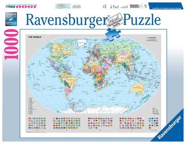 Ravensburger Puzzle Weltkarte
