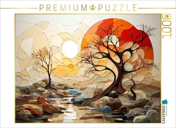 CALVENDO Puzzle Baum Kunst | 1000 Teile Lege-Größe 64x48cm Foto-Puzzle für glückliche Stunden