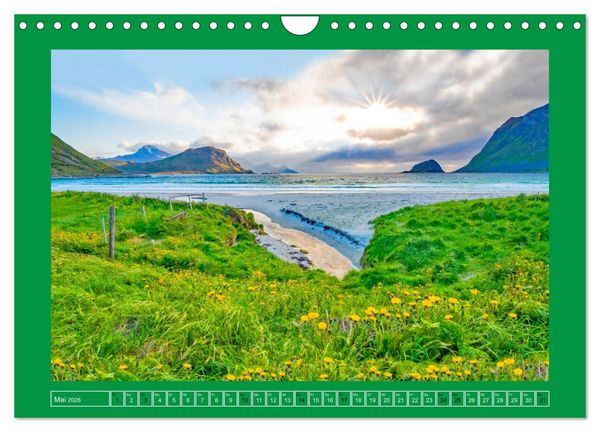 Produktbild: Lofoten - Norwegens Juwelen (Wandkalender 2026 DIN A4 quer), CALVENDO Monatskalender