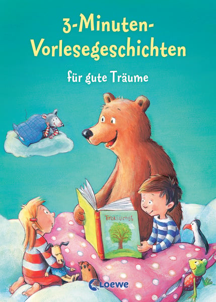 Produktbild: 3-Minuten-Vorlesegeschichten f&uuml;r gute Tr&auml;ume