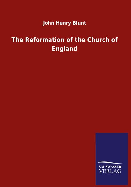 Produktbild: The Reformation of the Church of England