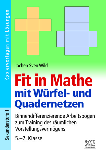 Produktbild: Fit in Mathe mit W&uuml;rfel- und Quadernetzen