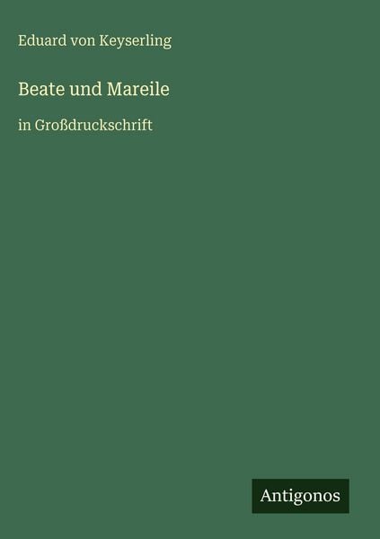 Produktbild: Beate und Mareile