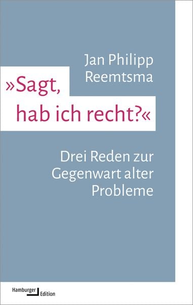 Produktbild: &raquo;Sagt, hab ich recht?&laquo;