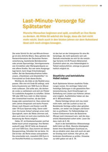 Produktbild: Altersvorsorge: Das Set