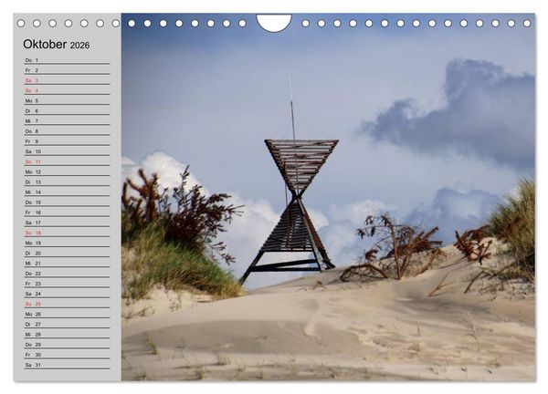 Produktbild: D&auml;nemark - Umgebung von Hvide Sande (Wandkalender 2026 DIN A4 quer), CALVENDO Monatskalender