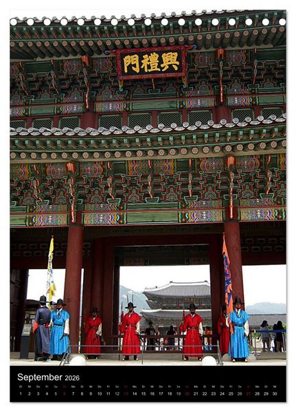 Produktbild: S&uuml;dkorea &ndash; Impressionen (Tischkalender 2026 DIN A5 hoch), CALVENDO Monatskalender