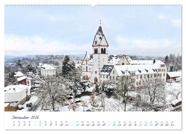 Produktbild: Taunus, deine Kirchen (Wandkalender 2026 DIN A2 quer), CALVENDO Monatskalender