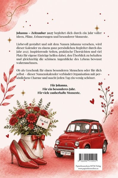 Produktbild: Johanna Kalender 2027 - Zeitzauber