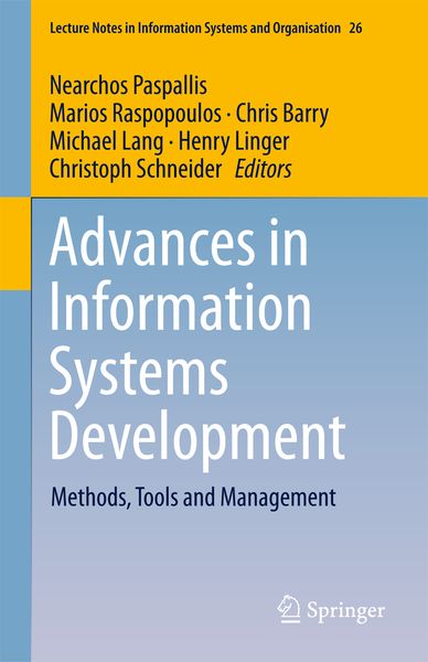 Produktbild: Advances in Information Systems Development