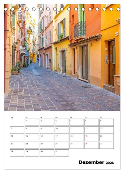 Produktbild: Monaco - F&uuml;rstentum an der C&ocirc;te d'Azur (Tischkalender 2026 DIN A5 hoch), CALVENDO Monatskalender
