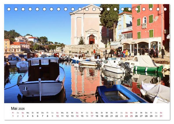 Produktbild: Kroatiens Inselzauber, Losinj (Tischkalender 2026 DIN A5 quer), CALVENDO Monatskalender
