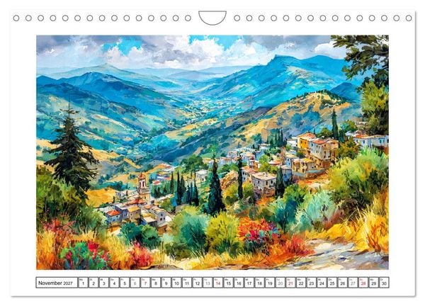 Produktbild: Griechenland. Zwischen Inseln, Antike und Mittelmeer (Wandkalender 2027 DIN A4 quer), CALVENDO Monatskalender