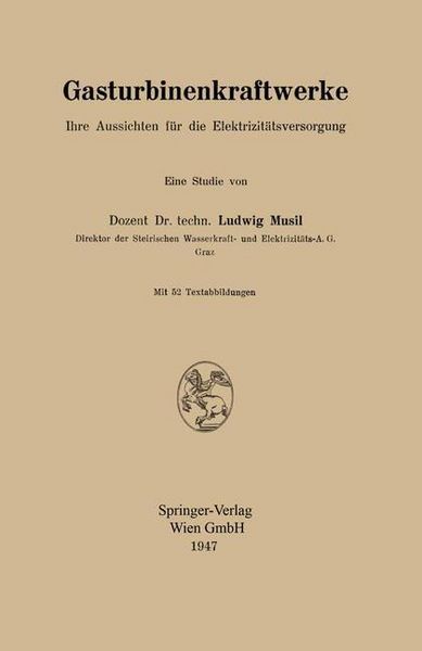 Produktbild: Gasturbinenkraftwerke