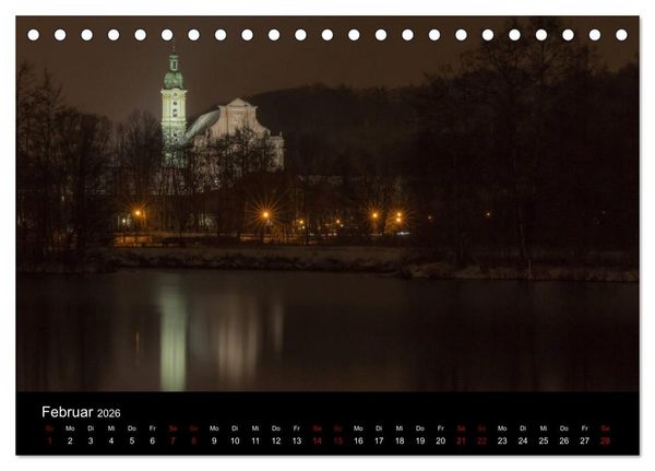 Produktbild: Die Amper - Ansichten eines bayerischen Flusses (Tischkalender 2026 DIN A5 quer), CALVENDO Monatskalender