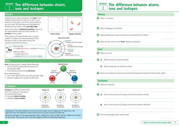 Produktbild: AQA GCSE 9-1 Chemistry Organise and Retrieve Your Knowledge