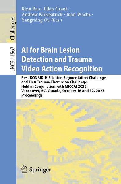 Produktbild: AI for Brain Lesion Detection and Trauma Video Action Recognition