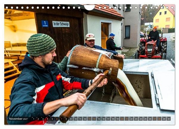 Produktbild: Zoigl. Der historische Brauprozess (Wandkalender 2027 DIN A4 quer), CALVENDO Monatskalender
