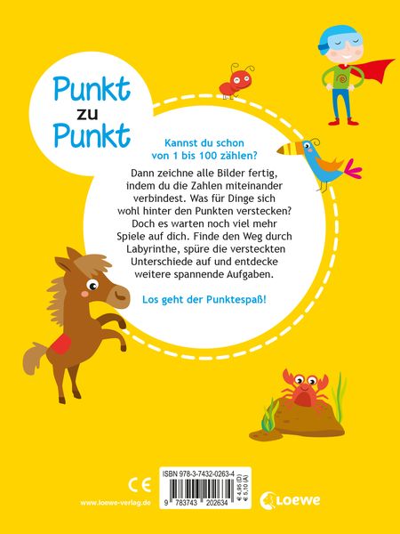 Produktbild: Punkt zu Punkt - Mit den Zahlen von 1 bis 100