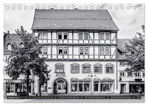 Produktbild: Ein Blick auf Osterode am Harz (Tischkalender 2026 DIN A5 quer), CALVENDO Monatskalender