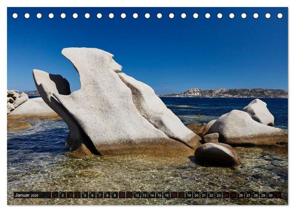 Produktbild: Sardinien - Der Norden (Tischkalender 2026 DIN A5 quer), CALVENDO Monatskalender