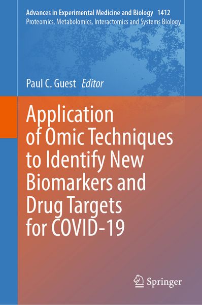 Produktbild: Application of Omic Techniques to Identify New Biomarkers and Drug Targets for COVID-19