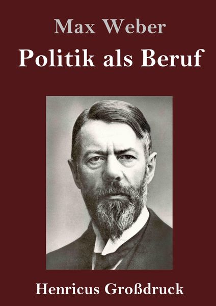 Produktbild: Politik als Beruf (Gro&szlig;druck)