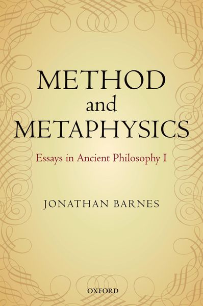 Produktbild: Method and Metaphysics