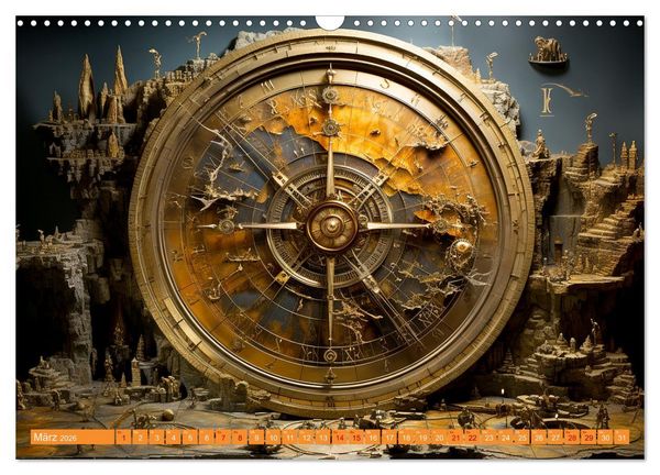 Produktbild: Antike Wegweiser (Wandkalender 2026 DIN A3 quer), CALVENDO Monatskalender