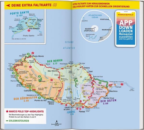 Produktbild: MARCO POLO Reisef&uuml;hrer Madeira, Porto Santo