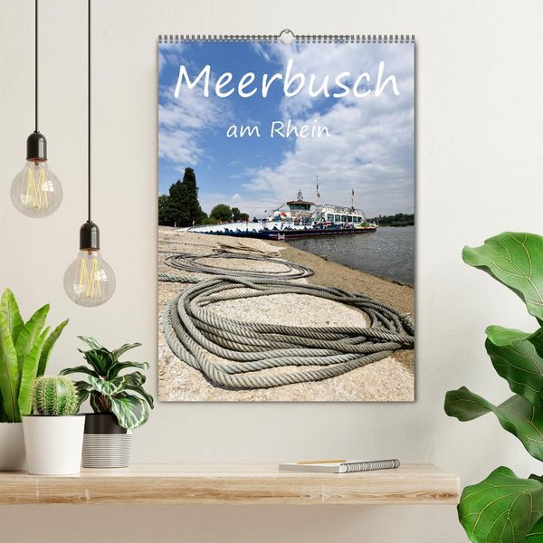 Produktbild: Meerbusch am Rhein (Wandkalender 2026 DIN A2 hoch), CALVENDO Monatskalender