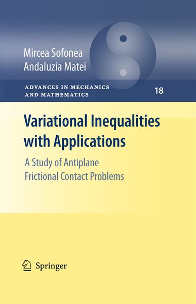 Produktbild: Variational Inequalities with Applications