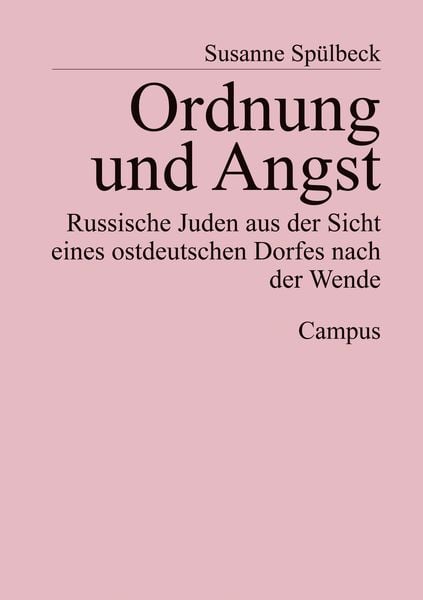Produktbild: Ordnung und Angst