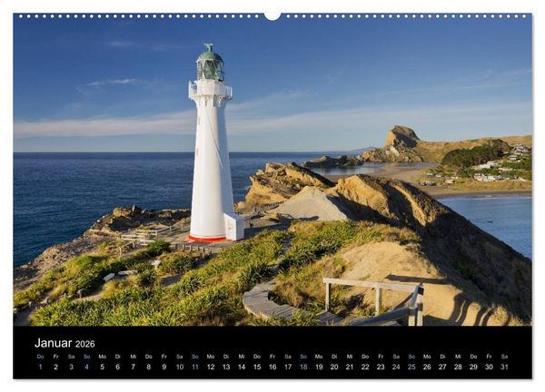 Produktbild: Leuchtt&uuml;rme in aller Welt 2026 (hochwertiger Premium Wandkalender 2026 DIN A2 quer), Kunstdruck in Hochglanz