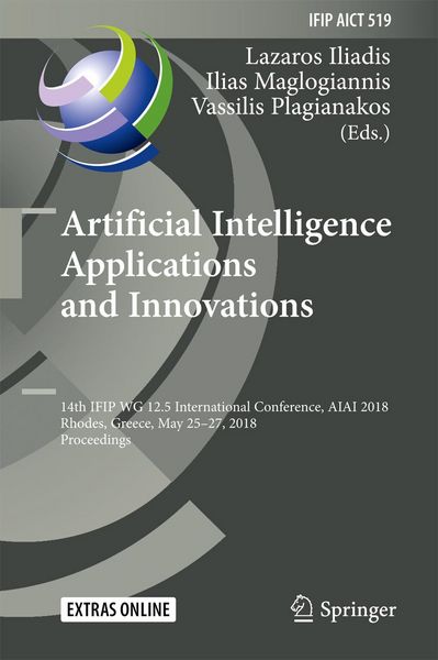 Produktbild: Artificial Intelligence Applications and Innovations